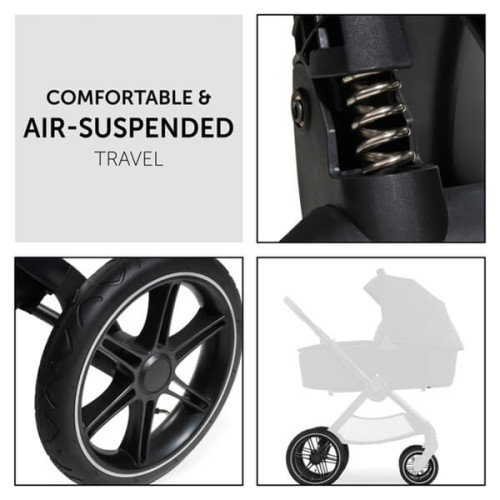 Универсальная коляска 2 в 1 Hauck Walk N Care Air Black